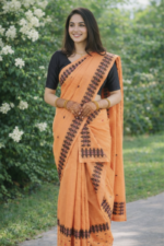 Chanderi Cotton Mekhela Chador - Image 5